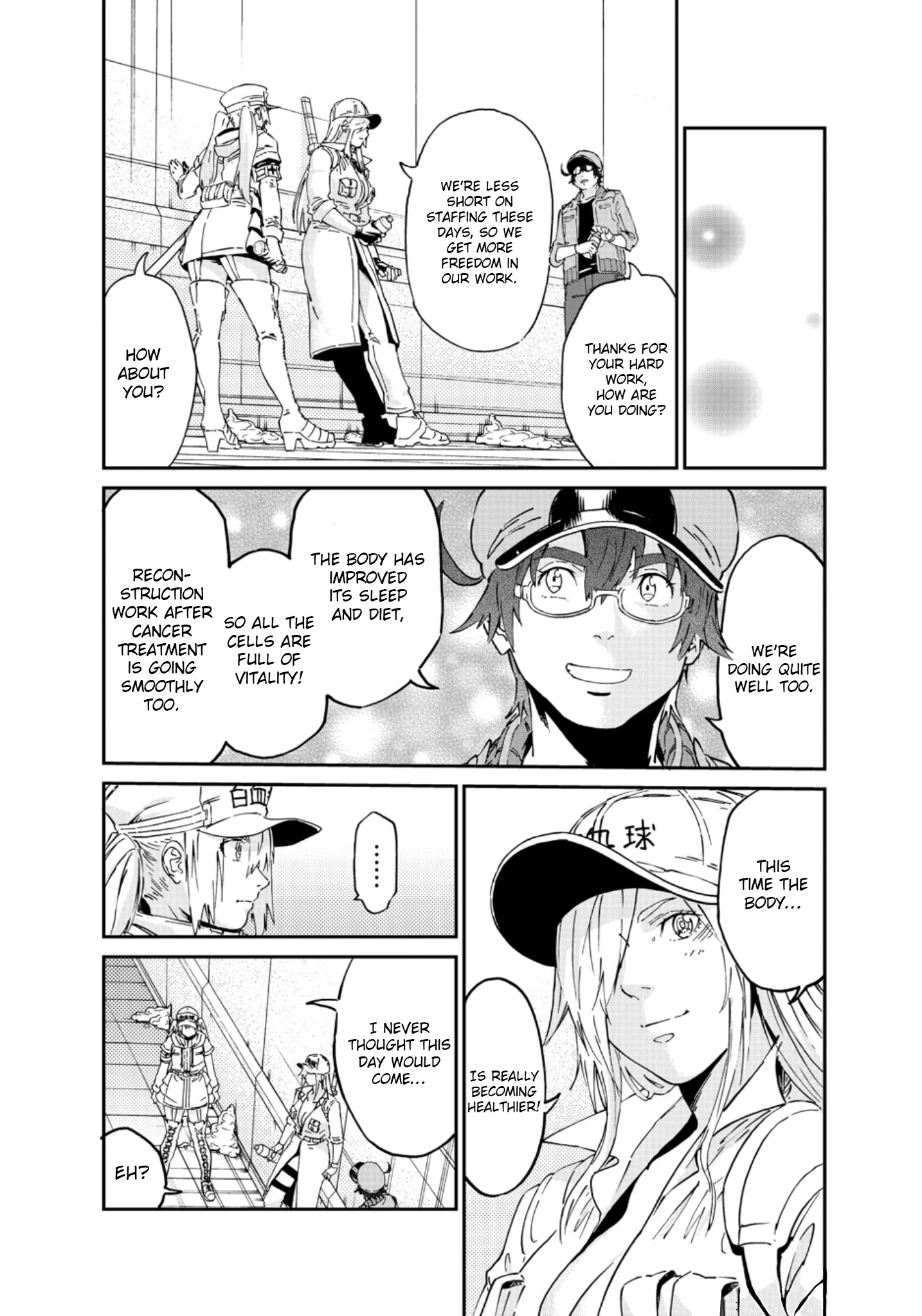 Hataraku Saibou Black - Chapter 47: Recovery, Peace, I'm Back