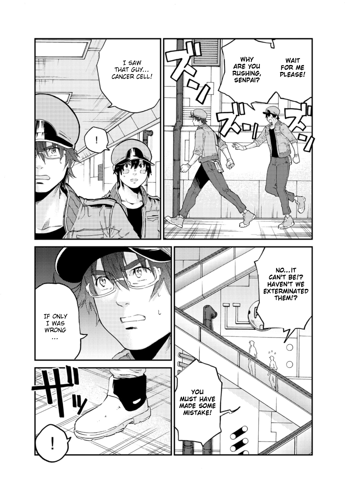 Hataraku Saibou Black - Chapter 47: Recovery, Peace, I'm Back