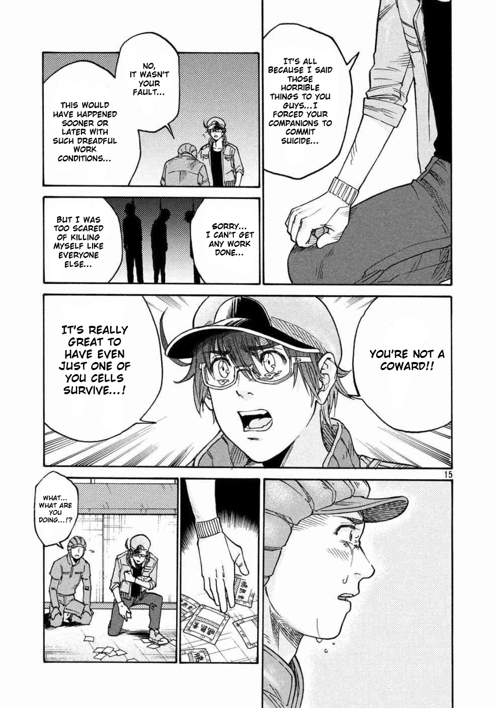 Hataraku Saibou Black - Chapter 26: Incineration, Amputation, Benevolent Rain