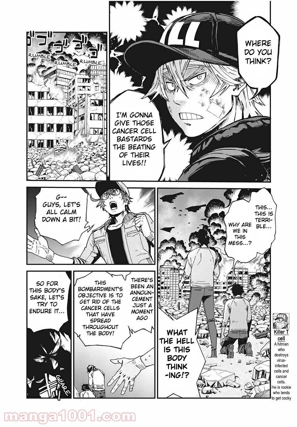 Hataraku Saibou Black - Chapter 40: Metastasis, Radiotherapy, Anticancer Drugs