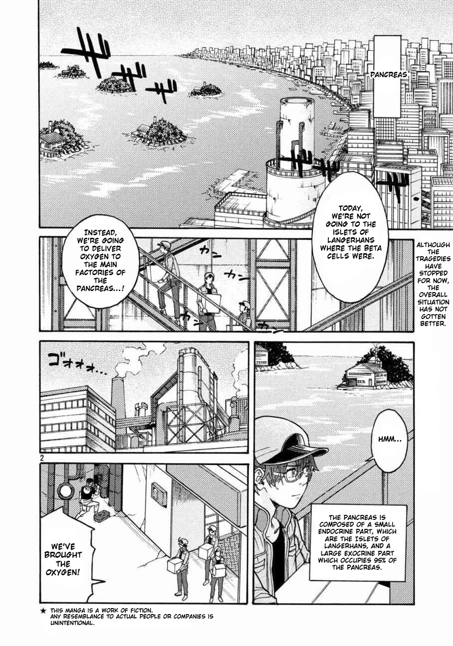 Hataraku Saibou Black - Chapter 28: Pancreas, Fraud, Inferno