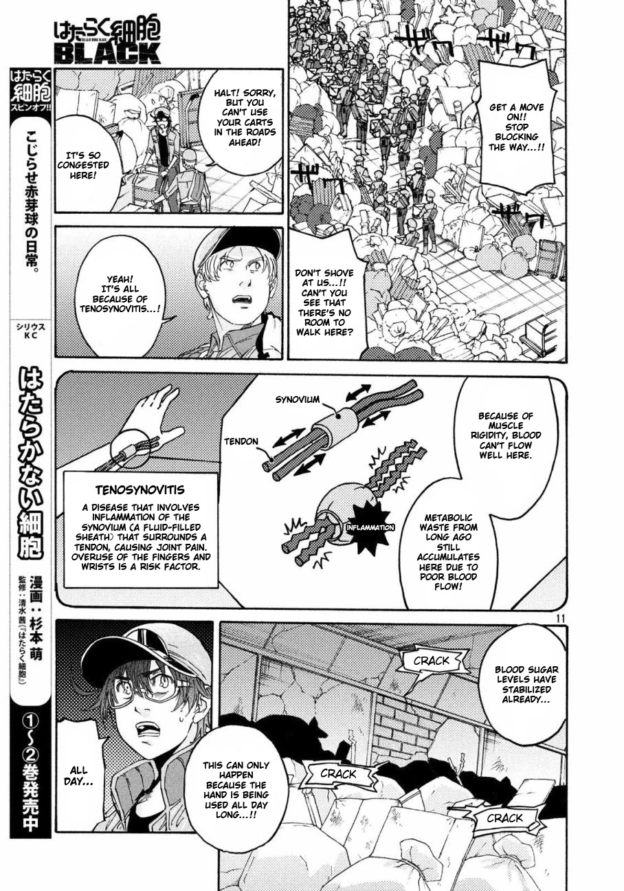 Hataraku Saibou Black - Chapter 28: Pancreas, Fraud, Inferno