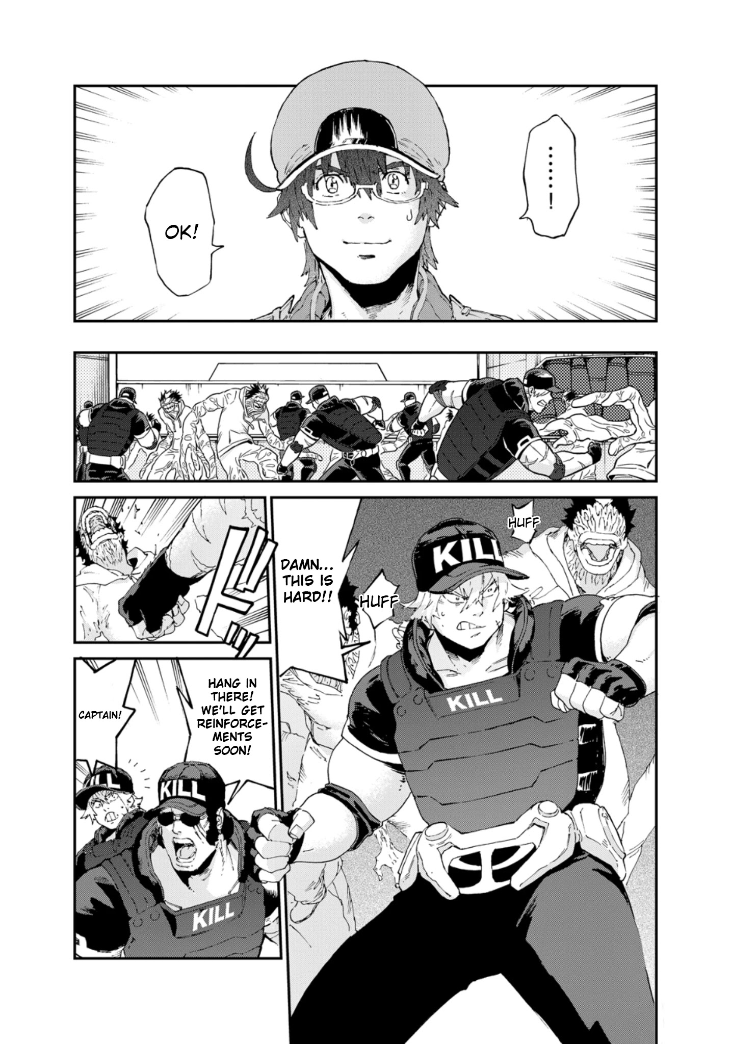 Hataraku Saibou Black - Chapter 48: Brain Metastasis, Willpower, Work [End]