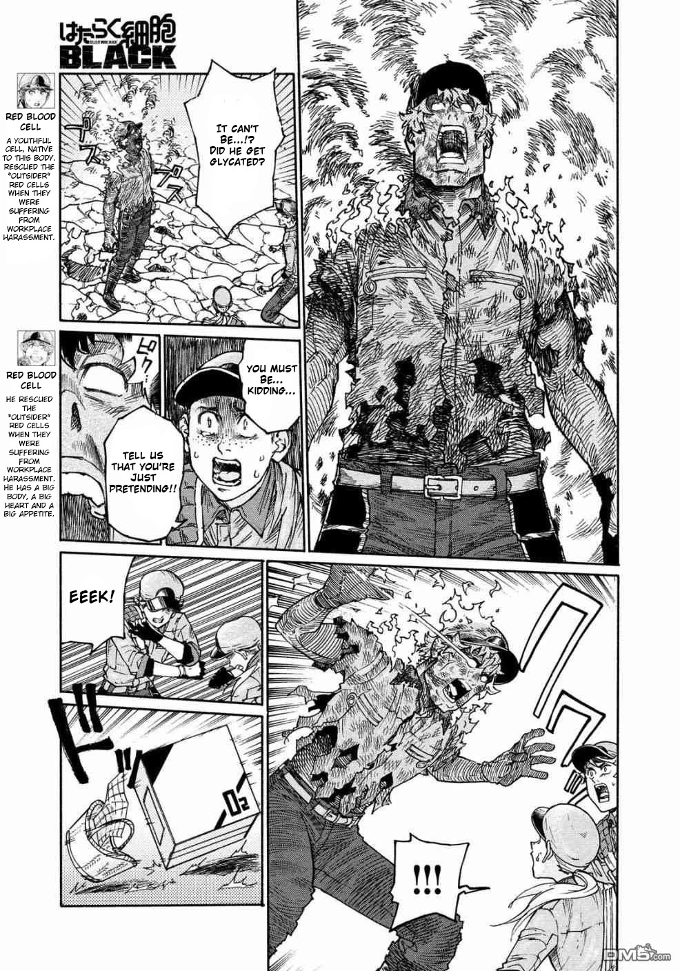 Hataraku Saibou Black - Chapter 25: Inferno, Gangrene, Hard Worker