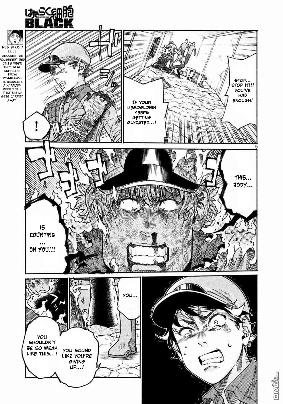 Hataraku Saibou Black - Chapter 25: Inferno, Gangrene, Hard Worker