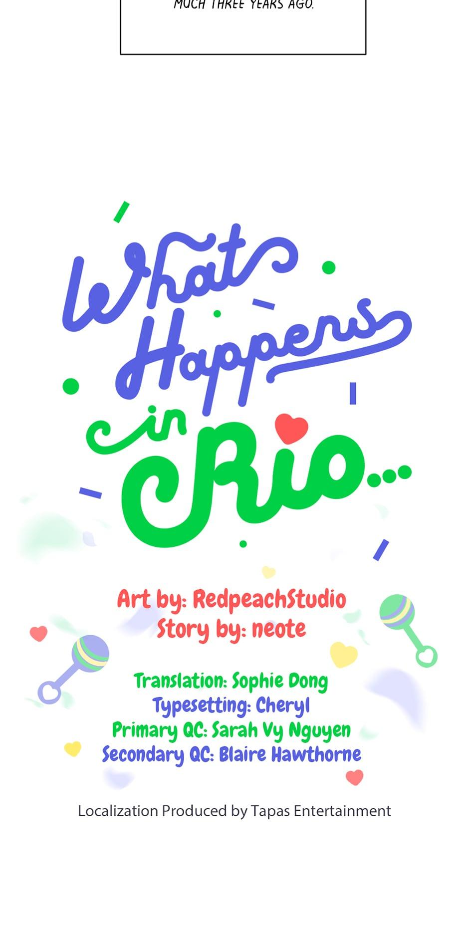 What Happens In Rio… - Chapter 50