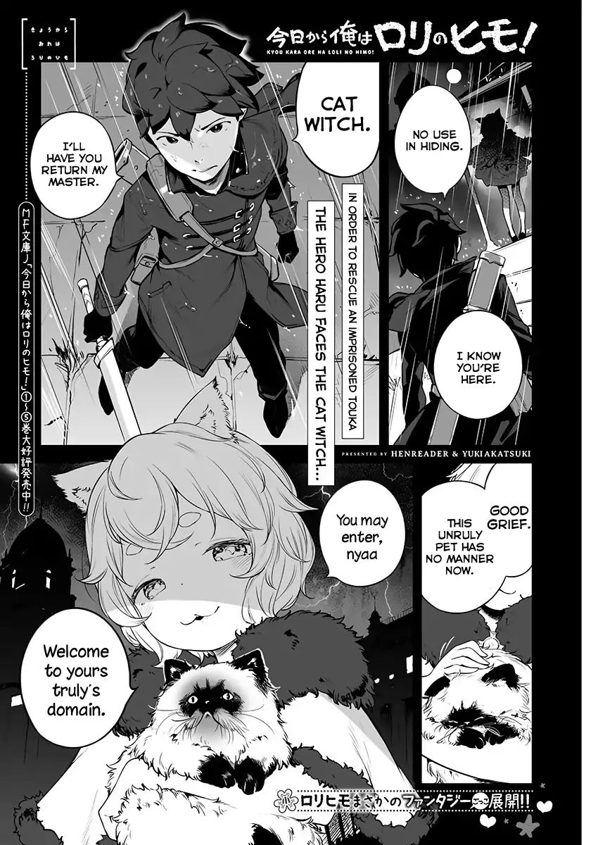 Kyou Kara Ore Wa Loli No Himo! - Vol.1 Chapter 4: The Cat-Eared Ojou-Sama