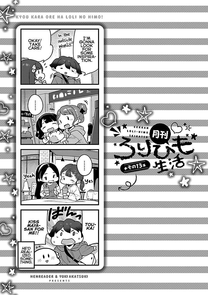 Kyou Kara Ore Wa Loli No Himo! - Vol.2 Chapter 12: Mooch And Lily Garden