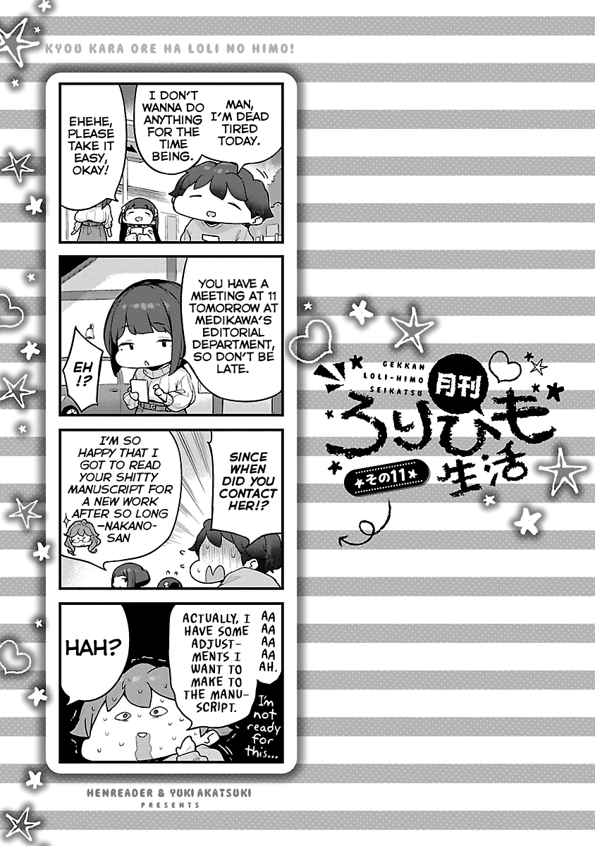 Kyou Kara Ore Wa Loli No Himo! - Vol.2 Chapter 10: A Mooch's Confinement