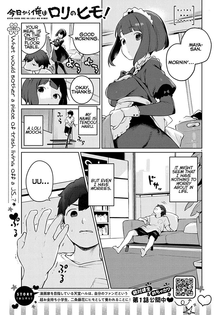 Kyou Kara Ore Wa Loli No Himo! - Vol.1 Chapter 6: Boobies Vow