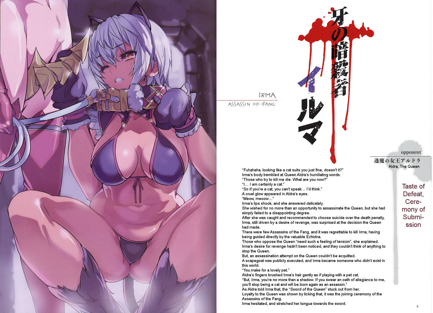 Queen's Blade - Vanquished Queens (Artbook) - Chapter 2