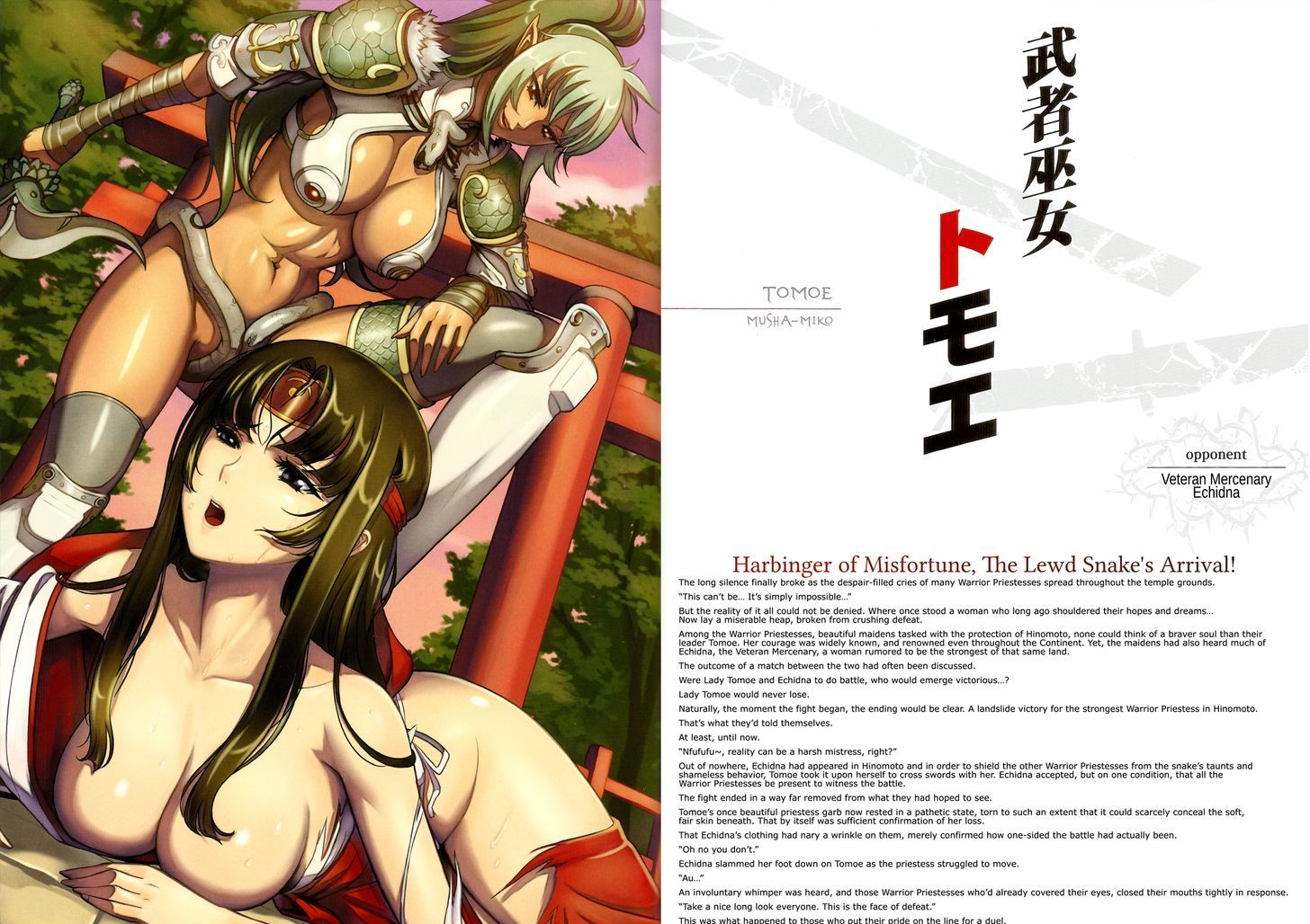 Queen's Blade - Vanquished Queens (Artbook) - Chapter 3.1