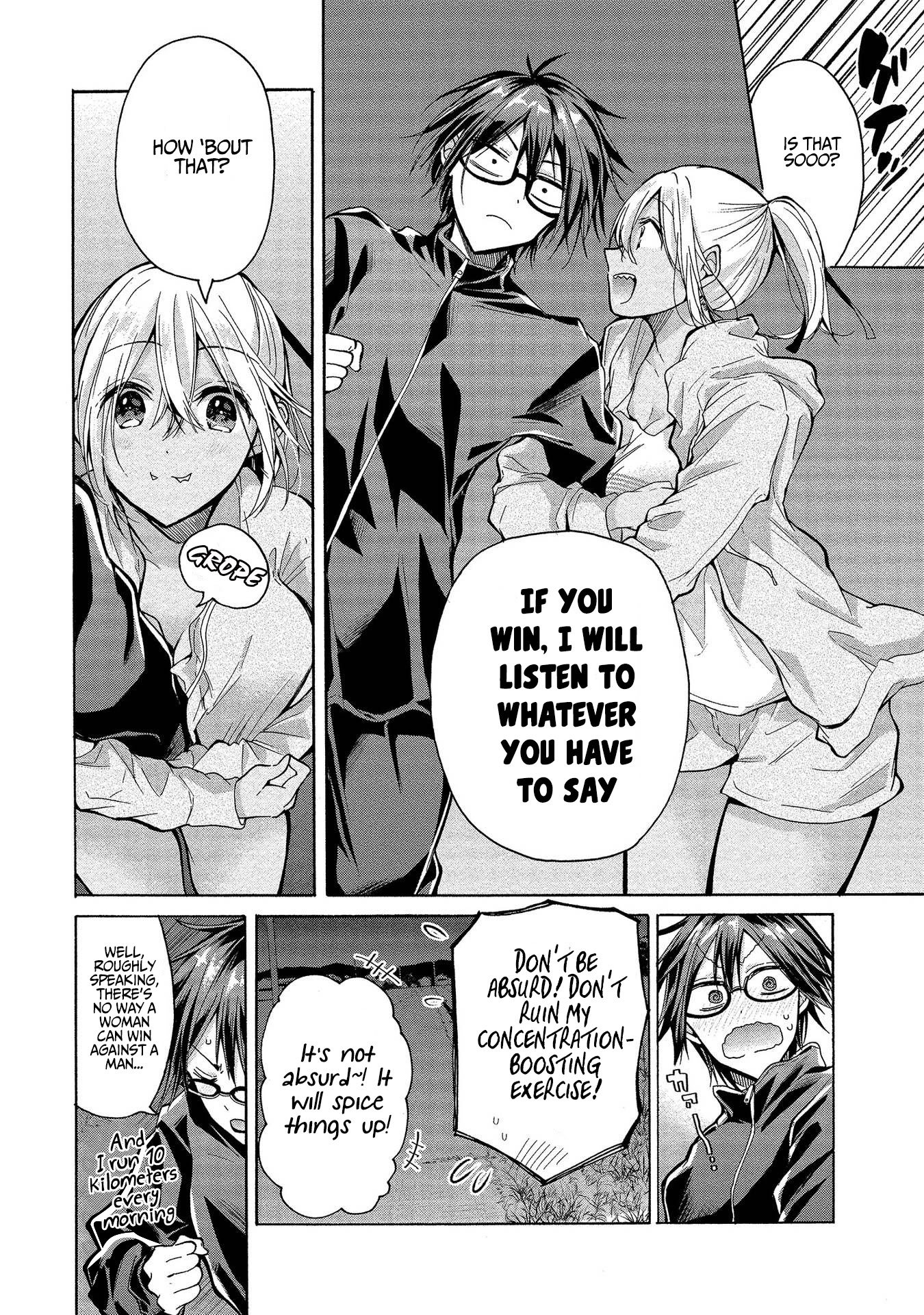 The Three Sisters Are Trying To Seduce Me!! - Chapter 3: Training With A Wild Girl