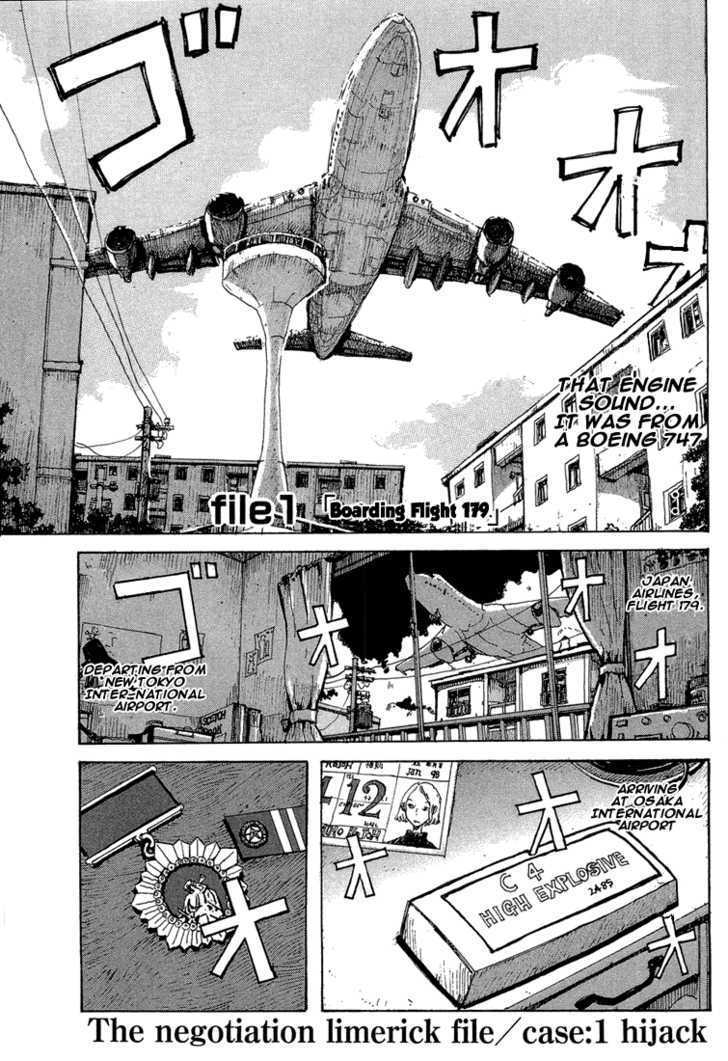 Hanzai Koushounin Minegishi Eitarou - Vol.1 Chapter 1 : Boarding Flight 179