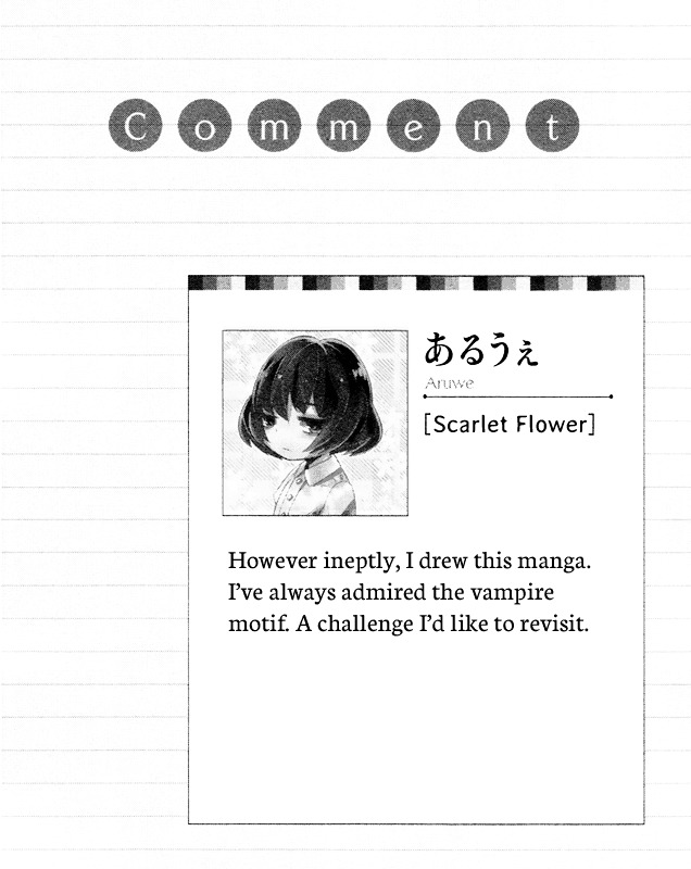 Scarlet Flower - Chapter 0 : [Oneshot]