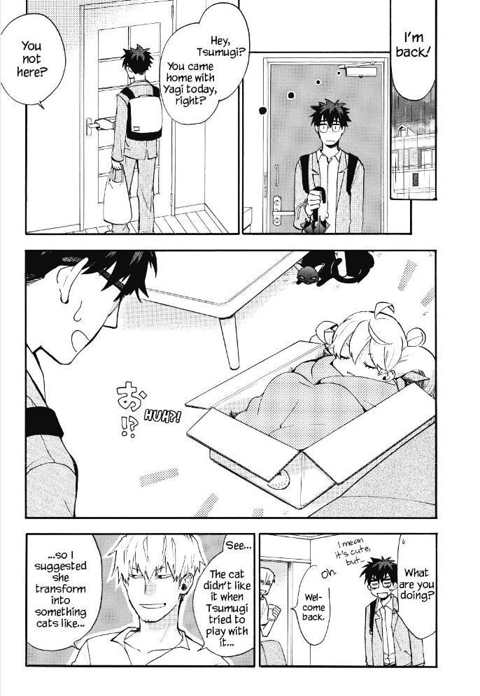 Amaama To Inazuma - Chapter 26 : A Cat, Tsumugi, And Corn Soup