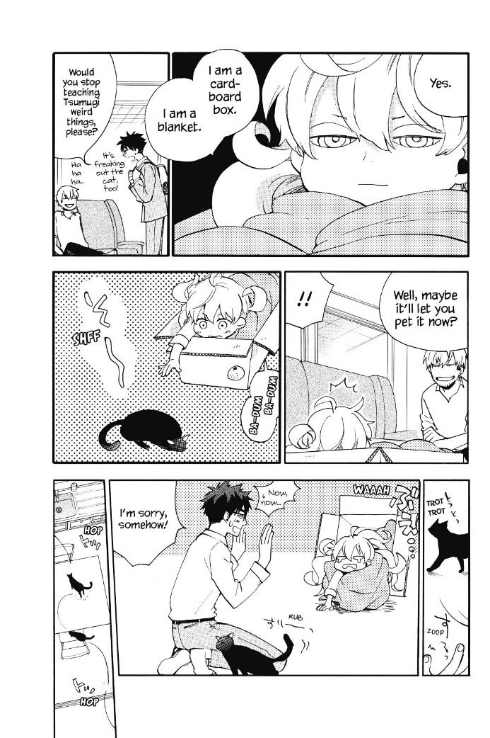 Amaama To Inazuma - Chapter 26 : A Cat, Tsumugi, And Corn Soup