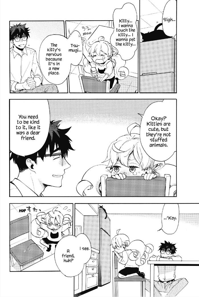 Amaama To Inazuma - Chapter 26 : A Cat, Tsumugi, And Corn Soup