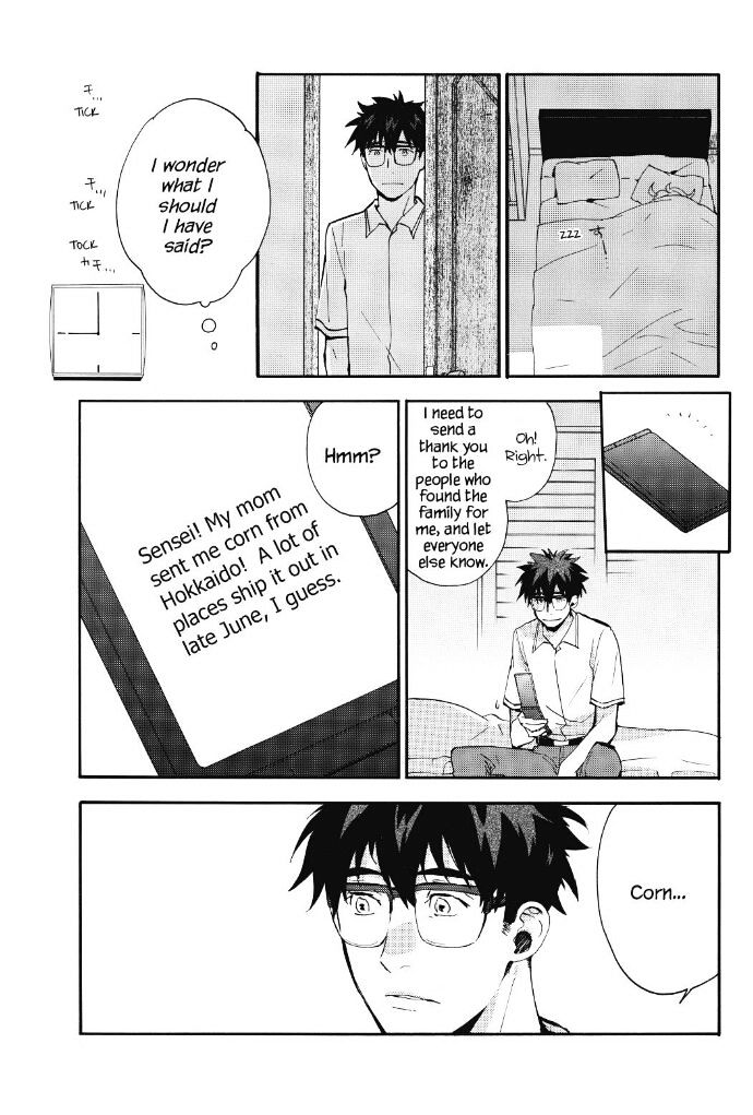 Amaama To Inazuma - Chapter 26 : A Cat, Tsumugi, And Corn Soup