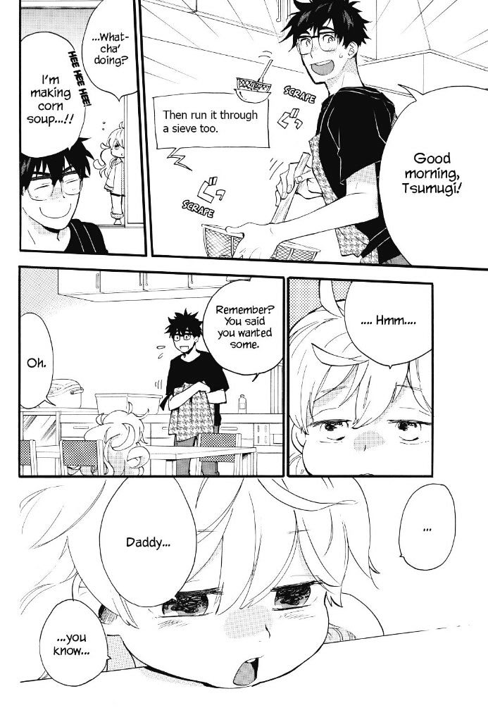 Amaama To Inazuma - Chapter 26 : A Cat, Tsumugi, And Corn Soup