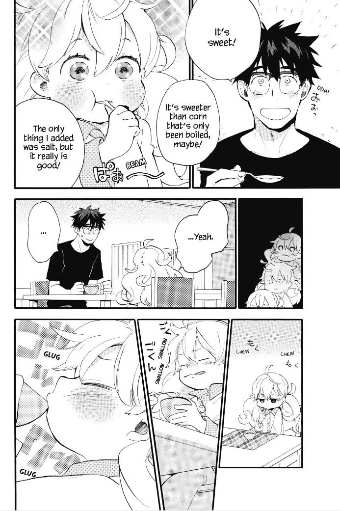 Amaama To Inazuma - Chapter 26 : A Cat, Tsumugi, And Corn Soup