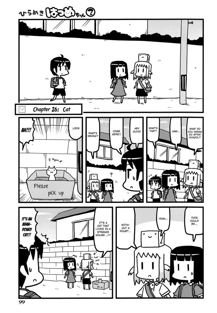 Hirameki Hatsume-Chan - Vol.2 Chapter 26 : Cat