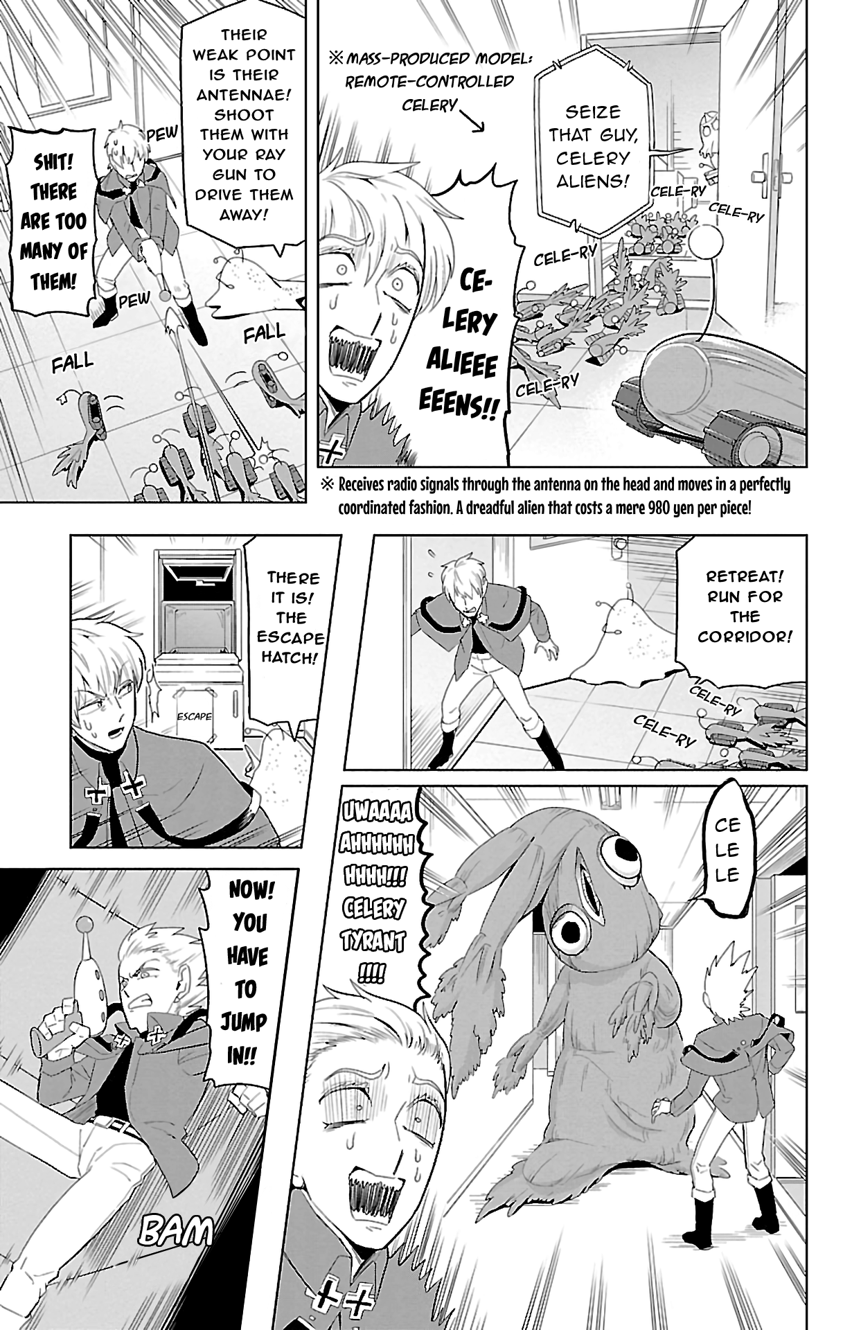 Kyuuketsuki Sugu Shinu - Vol.6 Chapter 72: Celery Champion: The Style Of X