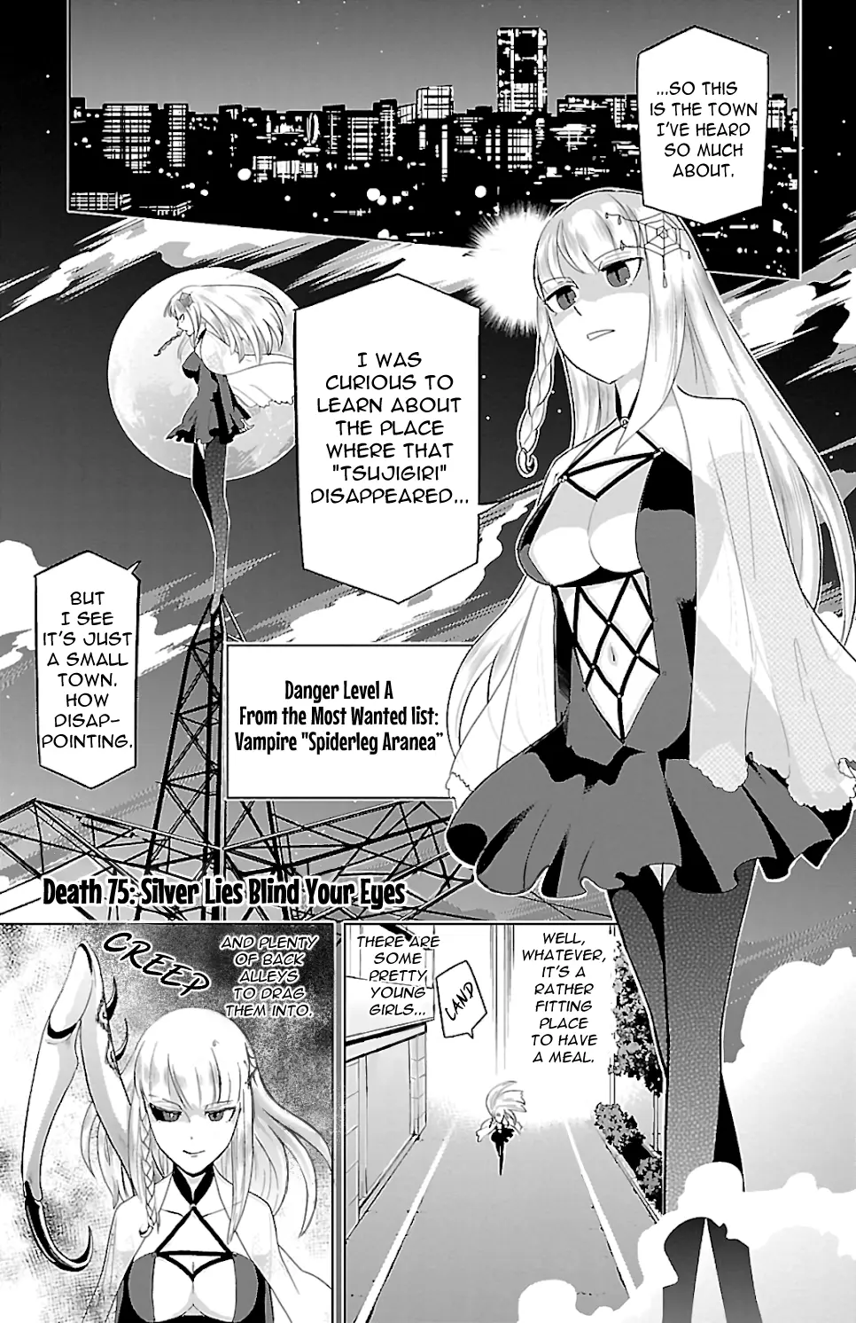 Kyuuketsuki Sugu Shinu - Vol.7 Chapter 75: Silver Lies Blind Your Eyes