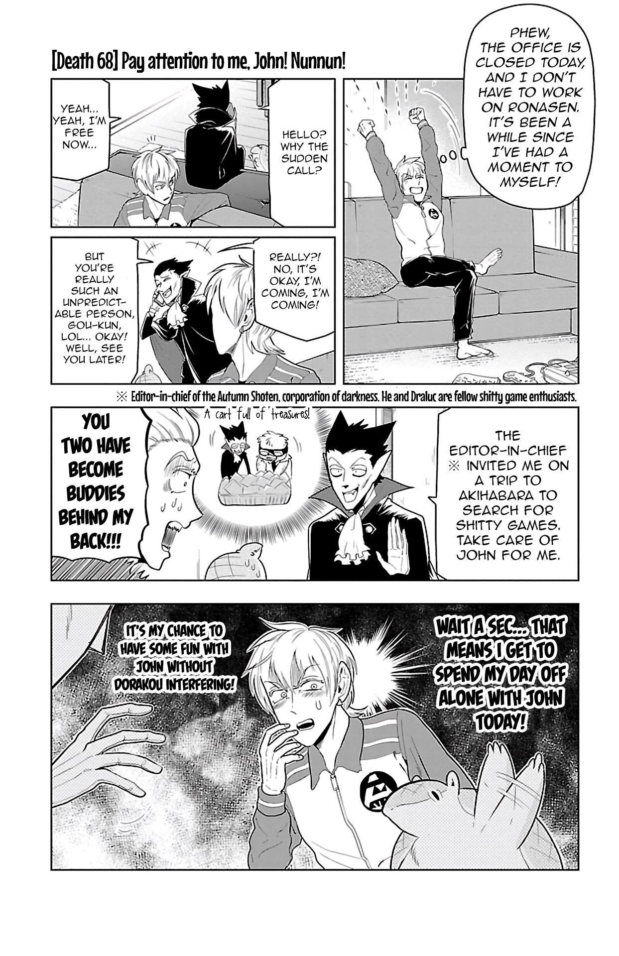 Kyuuketsuki Sugu Shinu - Vol.6 Chapter 68: Pay Attention To Me, John! Nunnun!