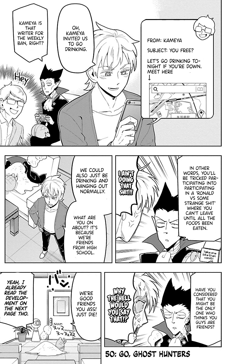 Kyuuketsuki Sugu Shinu - Vol.5 Chapter 50: Go, Ghost Hunters