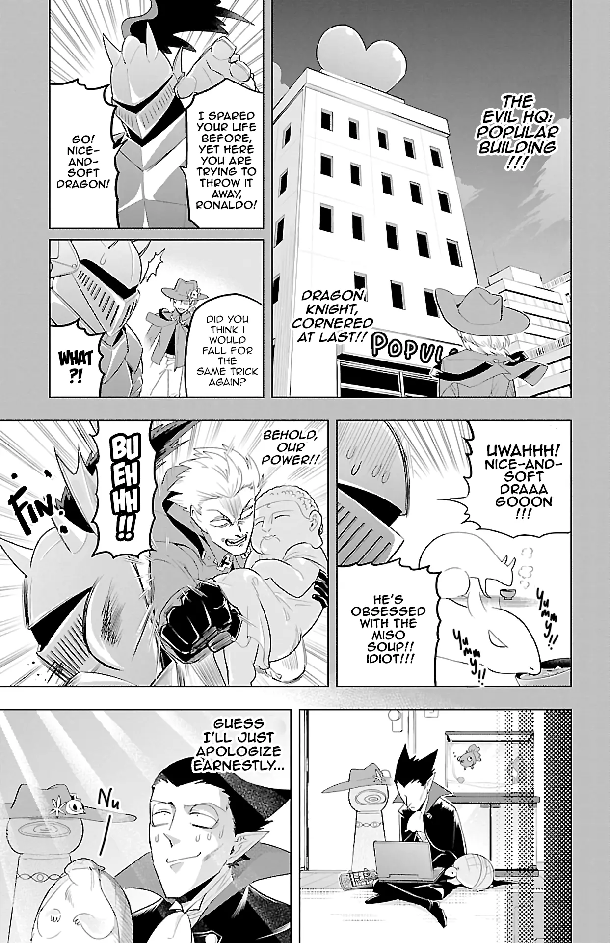 Kyuuketsuki Sugu Shinu - Vol.7 Chapter 73: Hunter Ronaldo And The Nice-And-Soft Dragon