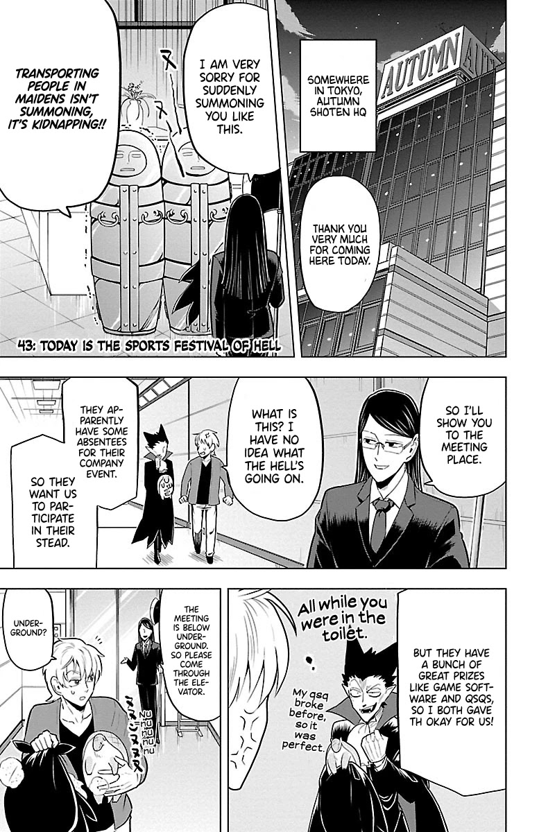 Kyuuketsuki Sugu Shinu - Chapter 43: Today Is The Sport Festival Of Hell