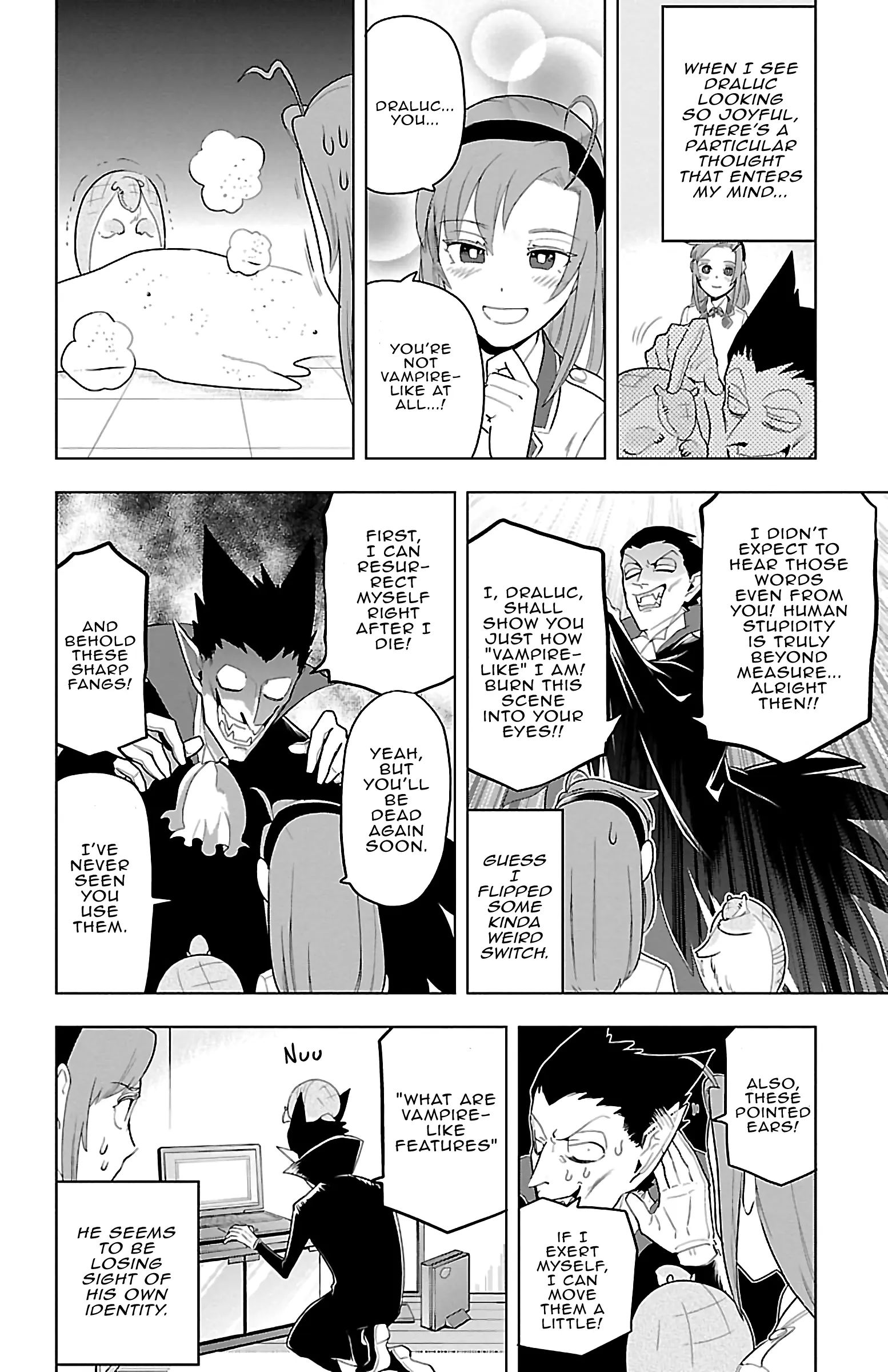 Kyuuketsuki Sugu Shinu - Vol.7 Chapter 74: Exciting Draluc Observation Diary