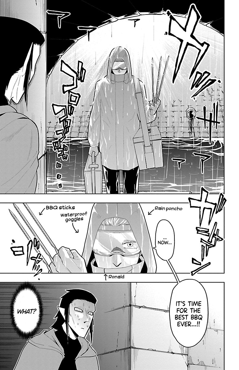 Kyuuketsuki Sugu Shinu - Vol.5 Chapter 53: Fear! The Dead Man Barbecuing Alone