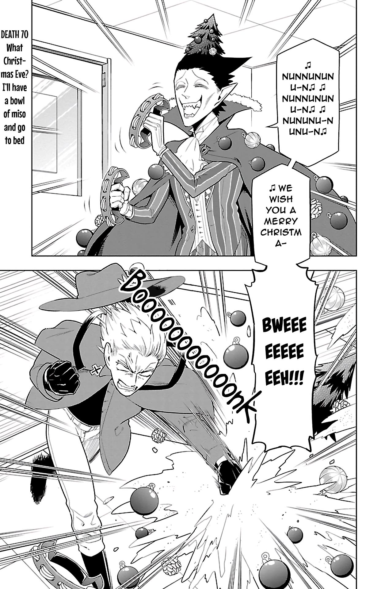 Kyuuketsuki Sugu Shinu - Vol.6 Chapter 70: What Christ-Mas Eve? I’ll Have A Bowl Of Miso And Go To Bed