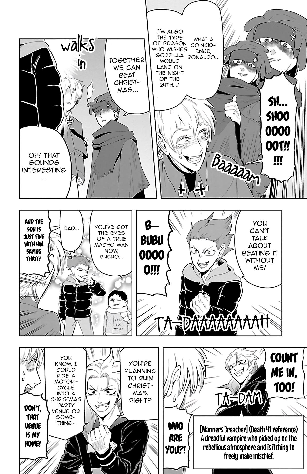 Kyuuketsuki Sugu Shinu - Vol.6 Chapter 70: What Christ-Mas Eve? I’ll Have A Bowl Of Miso And Go To Bed