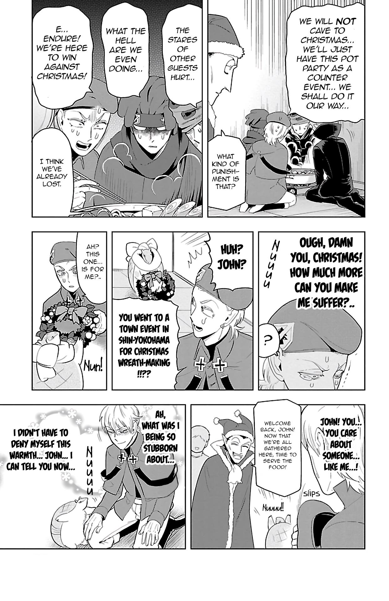 Kyuuketsuki Sugu Shinu - Vol.6 Chapter 70: What Christ-Mas Eve? I’ll Have A Bowl Of Miso And Go To Bed