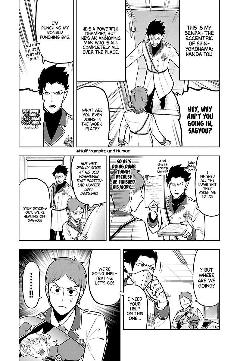 Kyuuketsuki Sugu Shinu - Chapter 45: You Can Do It, Sagyou-Kun