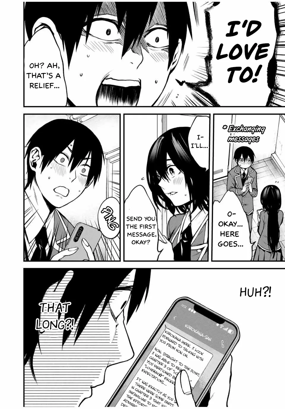 Tonari No Kurokawa-San - Chapter 6: I Want To Exchange