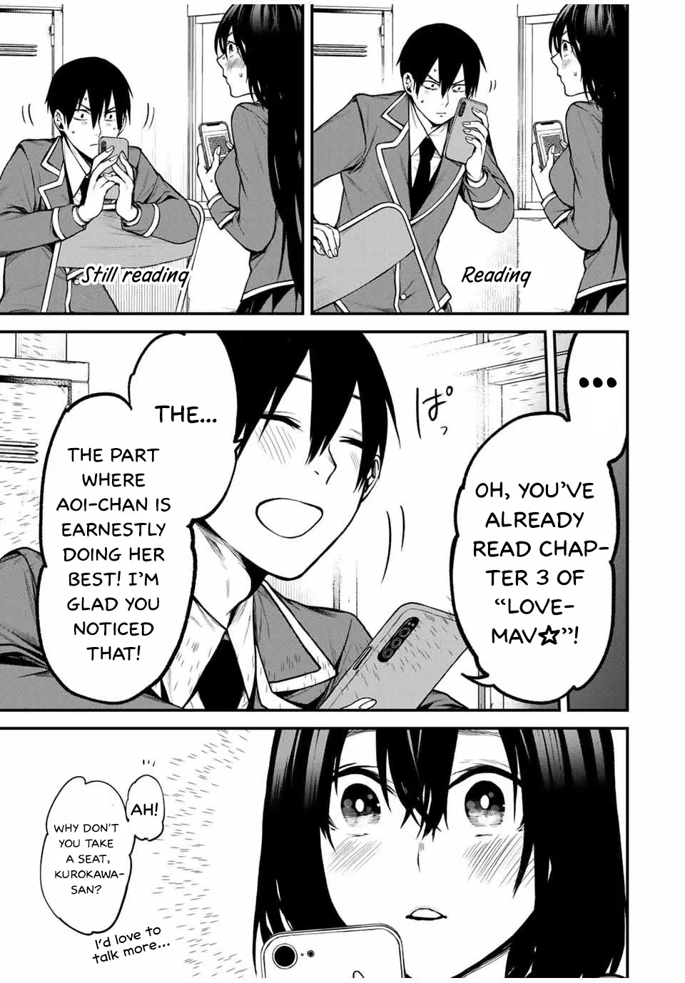 Tonari No Kurokawa-San - Chapter 6: I Want To Exchange