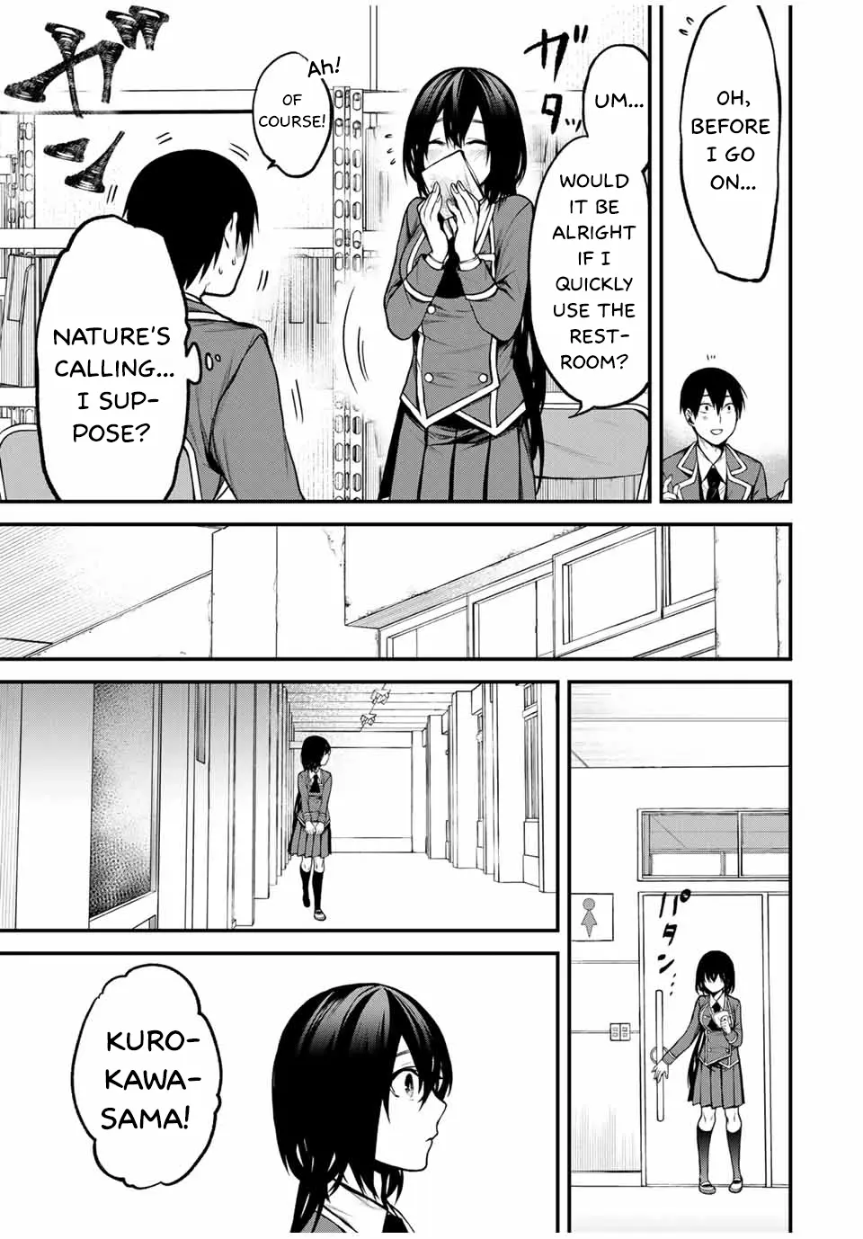 Tonari No Kurokawa-San - Chapter 9: So That Means, It's A Da-...