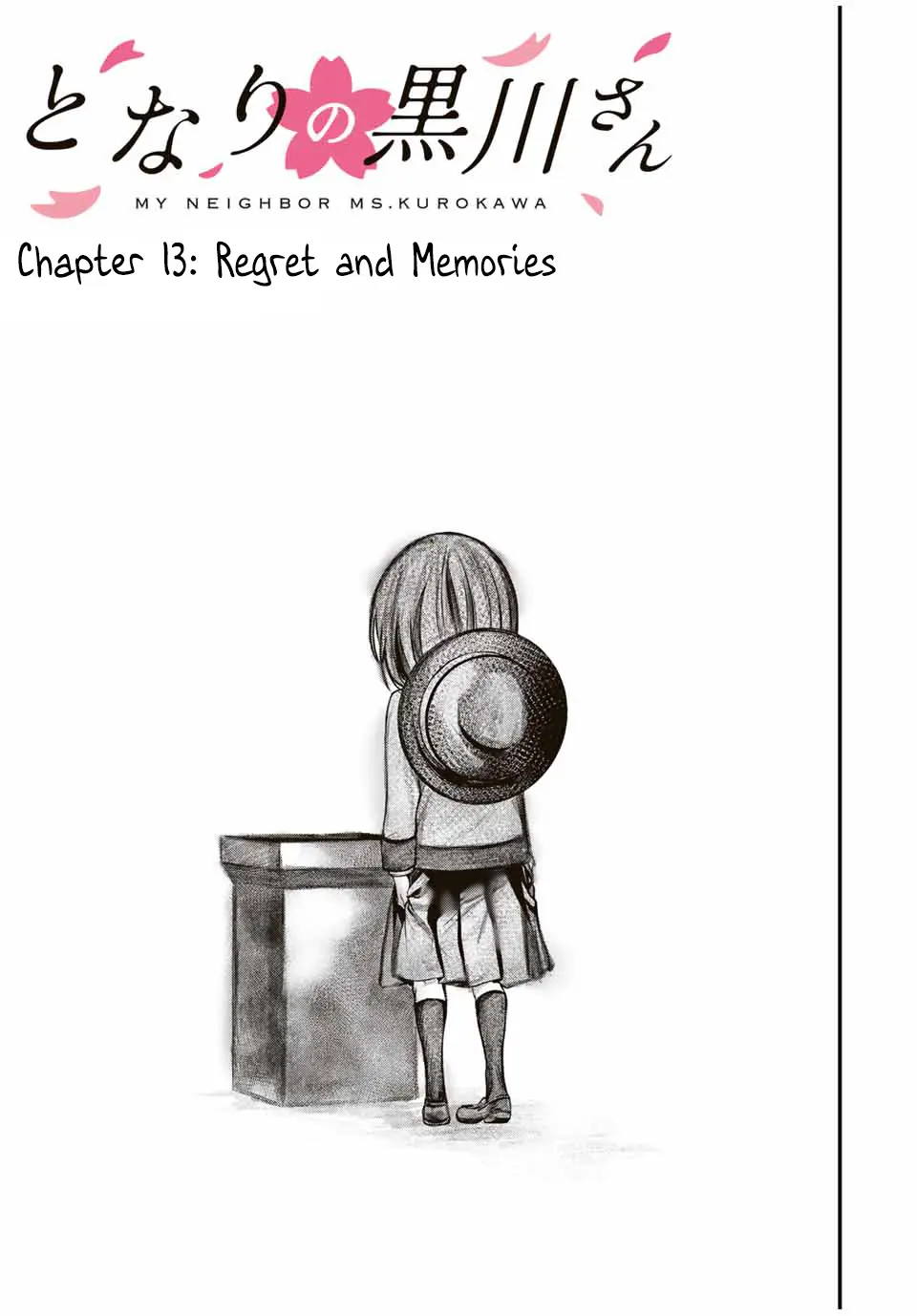 Tonari No Kurokawa-San - Chapter 13: Regret And Memories