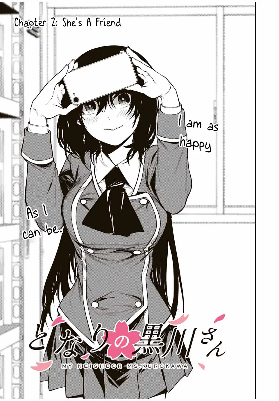 Tonari No Kurokawa-San - Chapter 2: She's A Friend