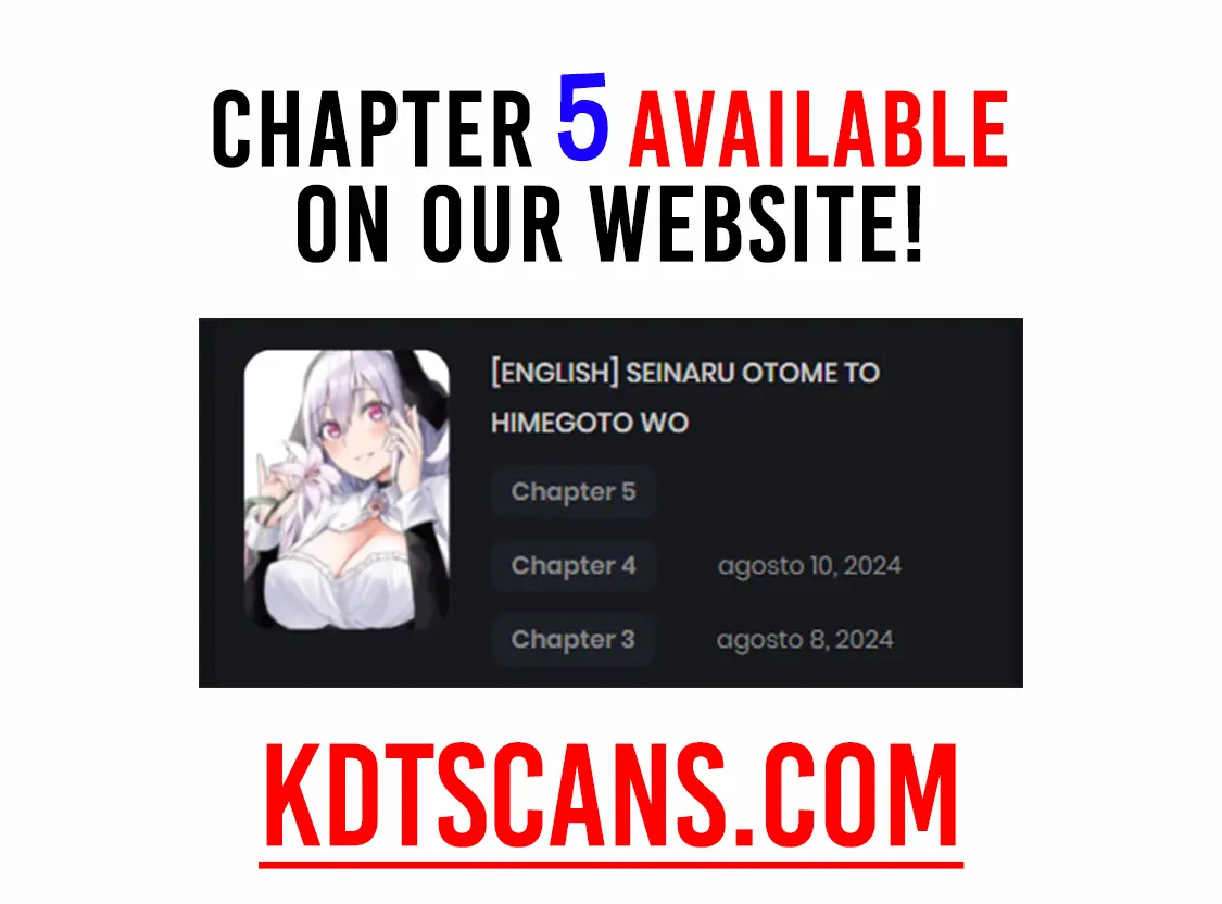 Seinaru Otome To Himegoto Wo - Chapter 4: It's White And Sweet