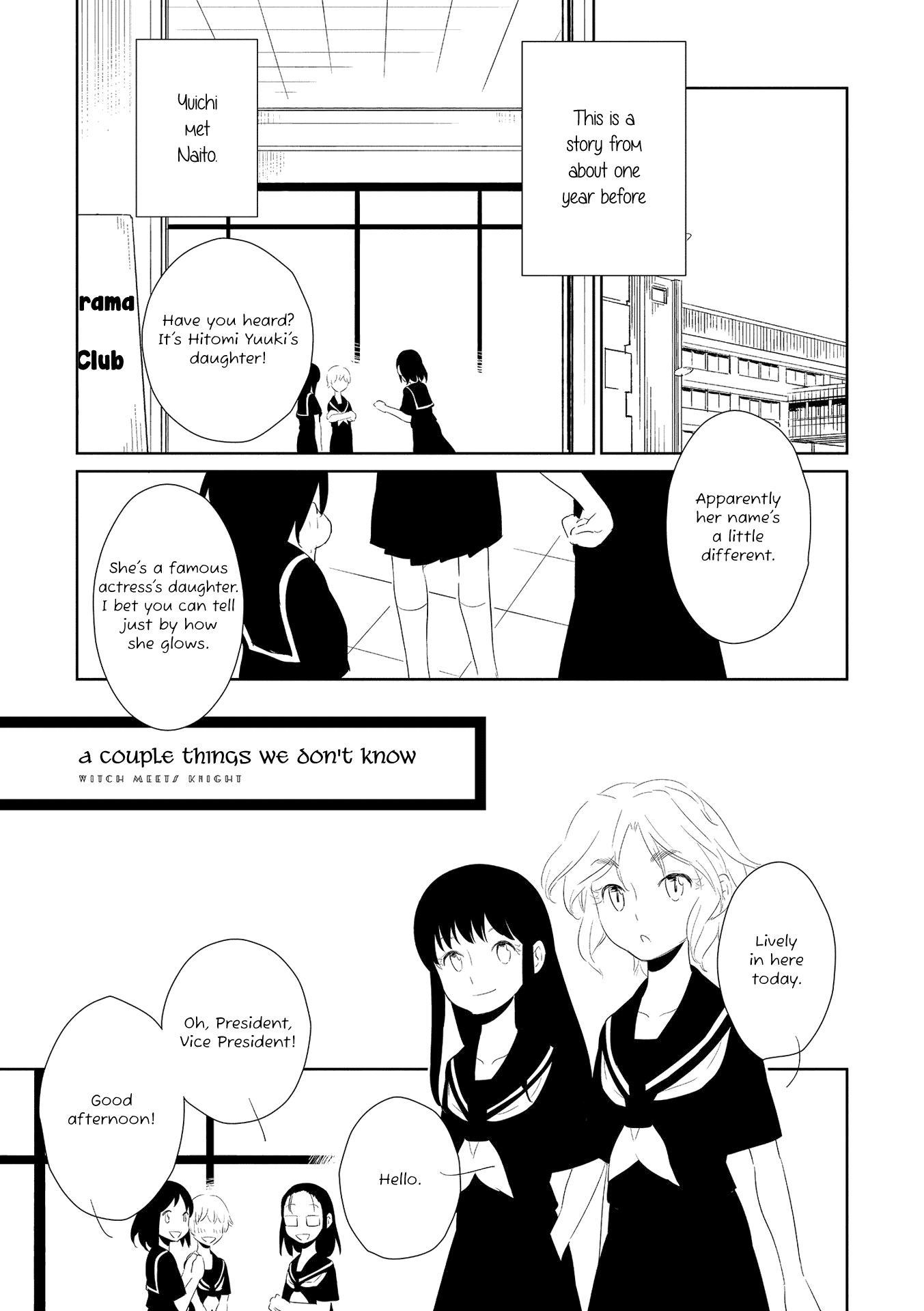 Witch Meets Knight - Chapter 13: A Couple Things We Don't Know