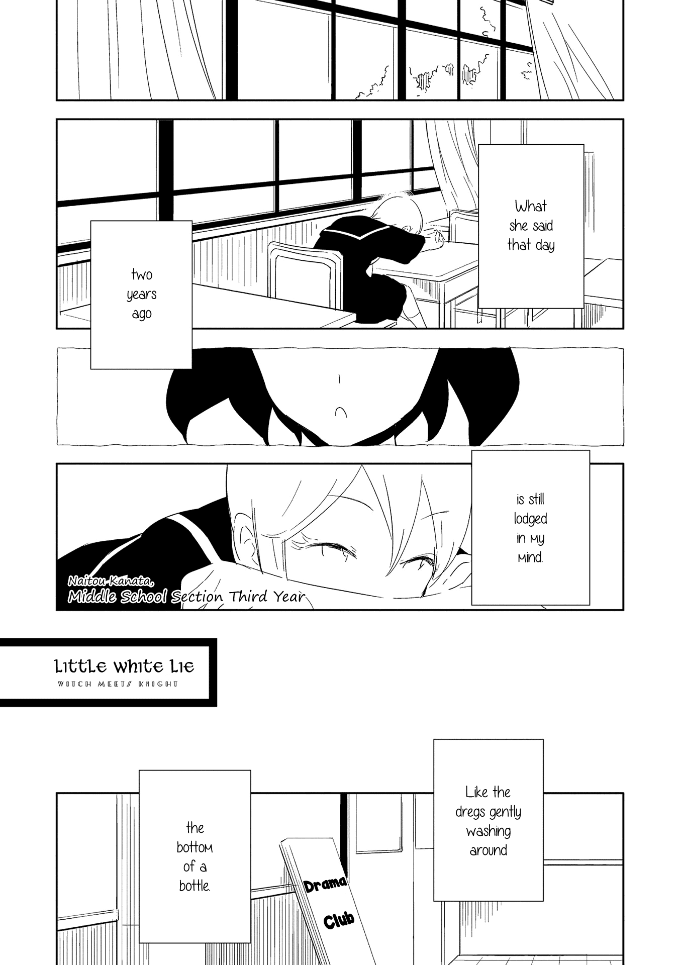 Witch Meets Knight - Chapter 9: Little White Lie