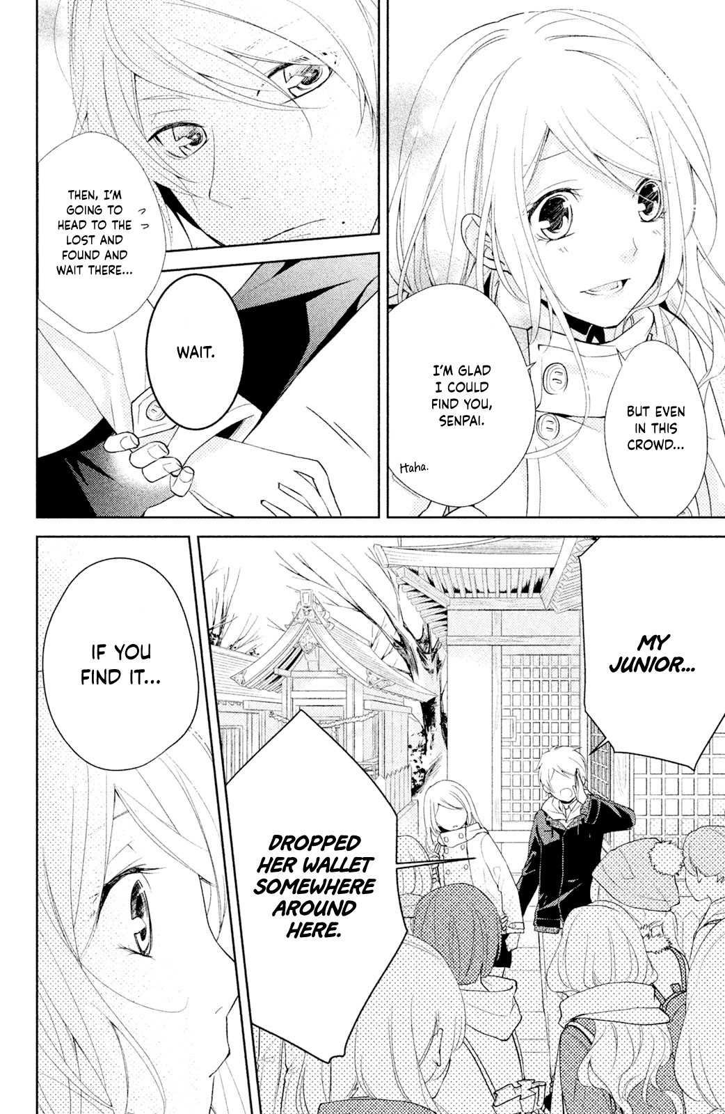 Watashi Datte Motete Mitai - Vol.1 Chapter 3: Doing As He Says At The First Shrine Visit