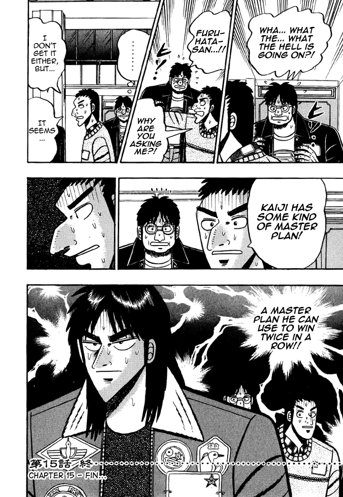 Tobaku Mokushiroku Kaiji - Vol.2 Chapter 15: Violence