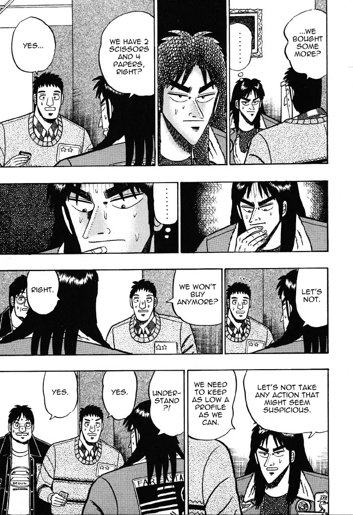 Tobaku Mokushiroku Kaiji - Vol.2 Chapter 21: Panic