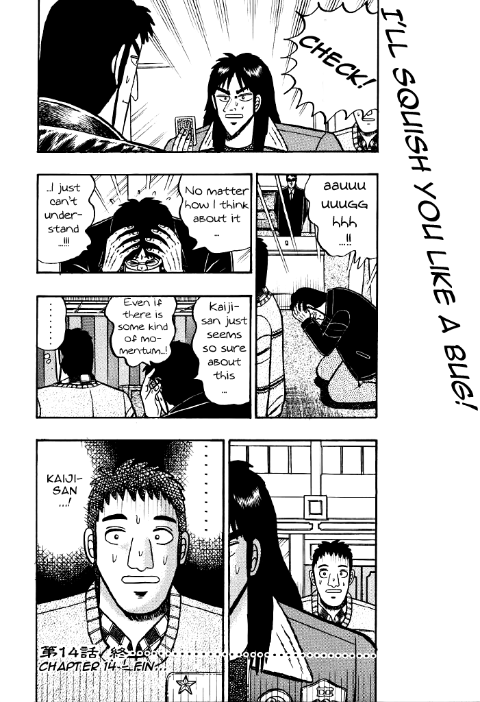 Tobaku Mokushiroku Kaiji - Vol.2 Chapter 14: Showdown